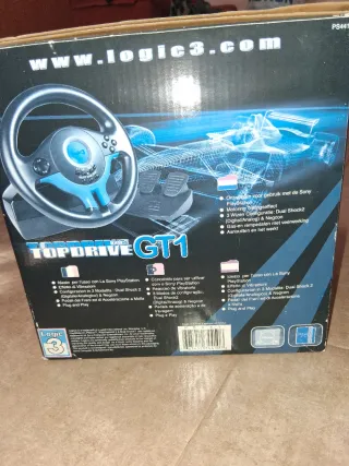 Volante Logic3 Topdrive GT1 PS1/PS2