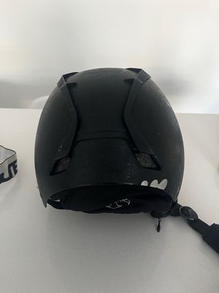 Casco de esquí Wed'ze negro niño 8-10 años