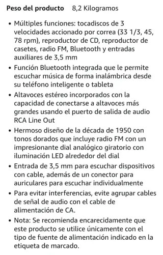 Giradischi vintage Victrola 6 in 1