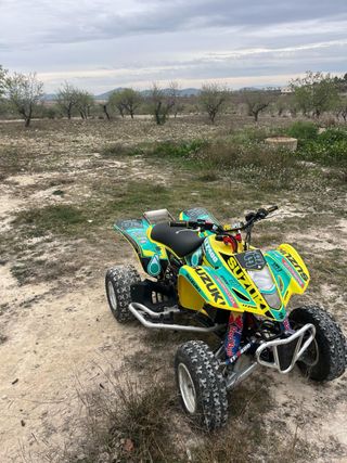 Suzuki LTZ 400 Quad Amarillo/Verde