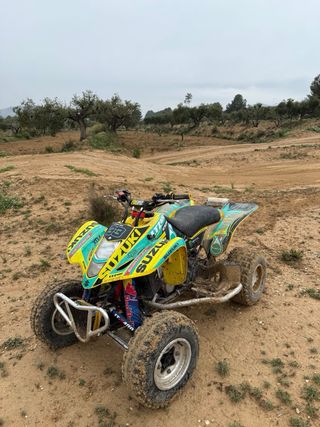 Suzuki LTZ 400 Quad Amarillo/Verde