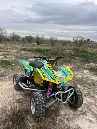 Suzuki LTZ 400 Quad Amarillo/Verde