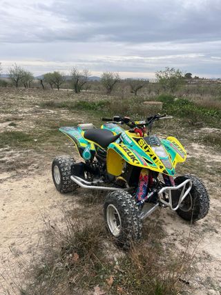 Suzuki LTZ 400 Quad Amarillo/Verde