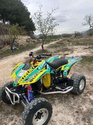 Suzuki LTZ 400 Quad Amarillo/Verde