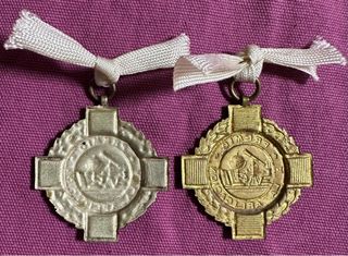 2 Antiguas Medallas Premio Aplicación