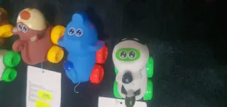 Lote 3 coches de plástico