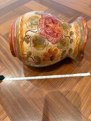 Brocca vintage ceramica Deruta dipinta a mano