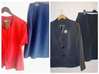 2 Trajes Falda y Chaqueta Talla 48