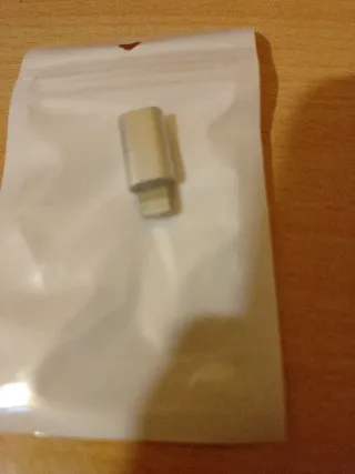 Adaptador Lightning a USB-C Plata