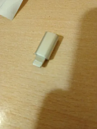 Adaptador Lightning a USB-C Plata