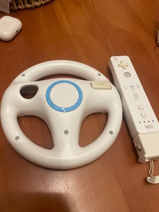 Consola Wii Blanca + Mando+ volante