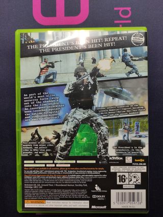 Secret Service: Operación Tormenta Xbox 360