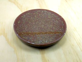 Plato Orgonita Jaspe Mokaita Corazón