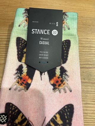 Calcetines Stance Mariposas Talla S (35-38)