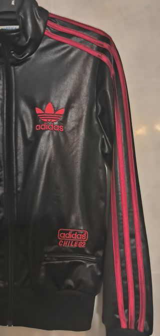 Chaqueta Adidas Chile 62 Talla L Negra/Roja