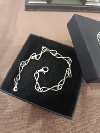 Pulsera Plata Ley