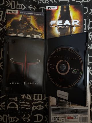Lote 4 Juegos PC: F.E.A.R., Quake, Resident Evil