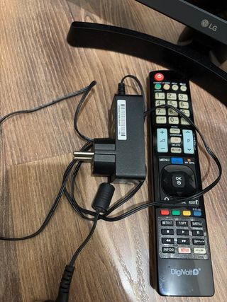 Televisión LG Negra