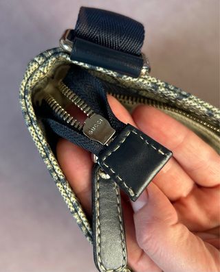 Bandolera Gucci Beige y Azul