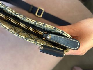 Bandolera Gucci Beige y Azul