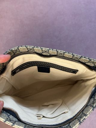 Bandolera Gucci Beige y Azul