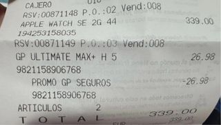 Apple Watch SE 2 (44mm) Argento