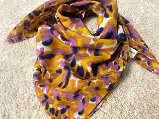 Foulard de algodón estampado mujer