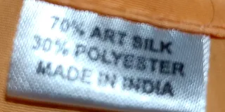 Pareo LOVY Morado con flecos y abalorios 90x180cm