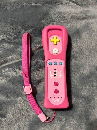 Wii/Wii U Oficial Remote Plus Peach