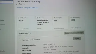 Portátil Alienware 13 R3  LEER BIEN, TIENE FALLO.