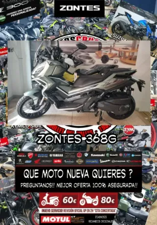 2026 OFERTA ZONTES 125E/D/M MIRA DESCRIPCIÓN