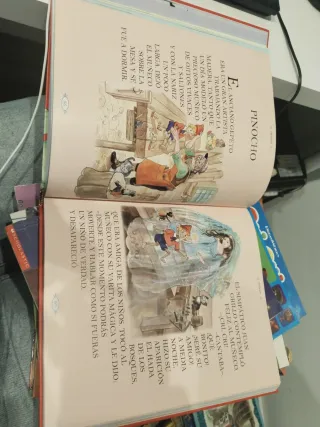 10 libros infantiles tradicionales, 200 hojas