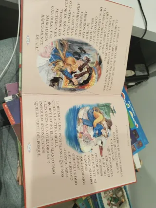 10 libros infantiles tradicionales, 200 hojas