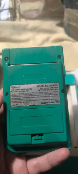 Game Boy Pocket con scatola (Edizione Giapponese)