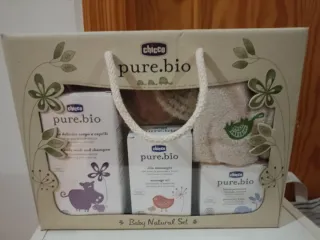 Pack Bebé Chicco Pure Bio. NUEVO