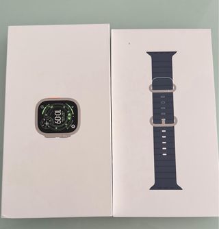 Apple Watch Ultra 3 Gris con Correa Azul