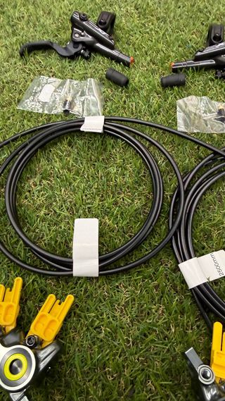 Kit Frenos Shigura Shimano XT + Pinzas Magura MT7