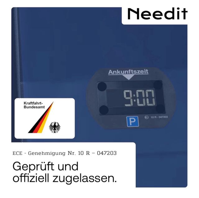 Disco de estacionamiento electrónico