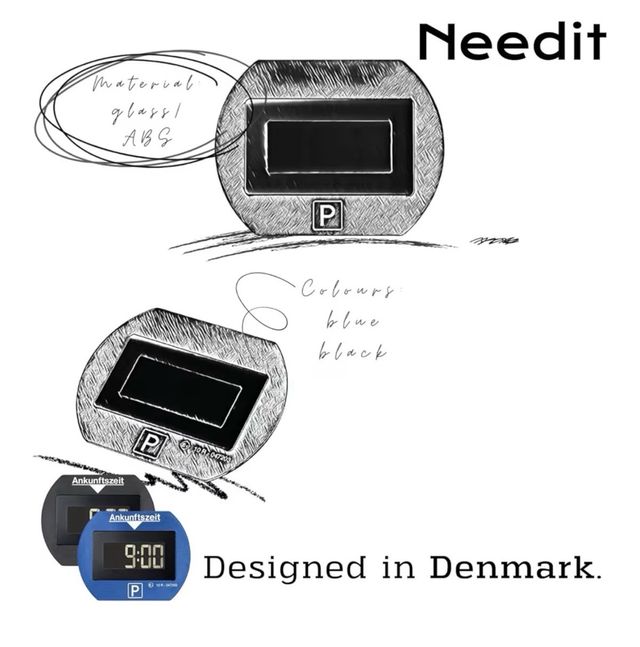 Disco de estacionamiento electrónico