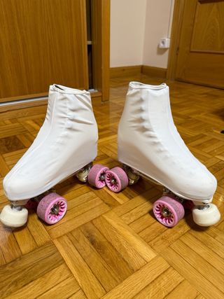 Patines 4 Ruedas Regina Blancos