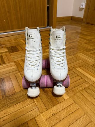 Patines 4 Ruedas Regina Blancos