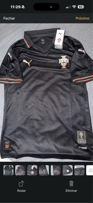 Camisola Seleção Portugal Edição Eusébio