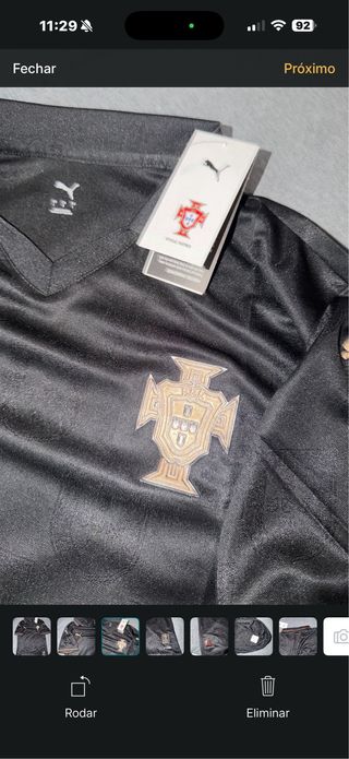 Camisola Seleção Portugal Edição Eusébio