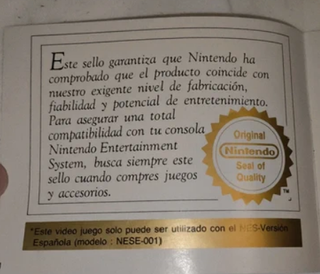 The Original Mario Bros. Serie Accion  NES Español