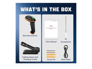 Scanner di codici a barre Tera Nero/Arancio