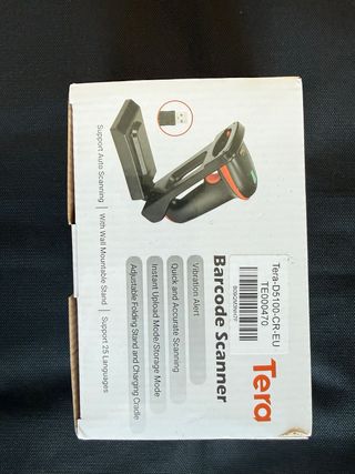 Scanner di codici a barre Tera Nero/Arancio