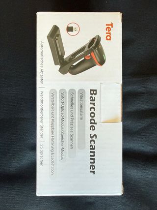 Scanner di codici a barre Tera Nero/Arancio