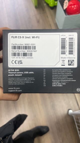 Cámara Térmica FLIR C3-X (incl. Wi-Fi)