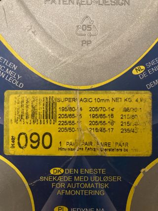 Cadenas para nieve König Super Magic