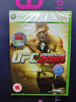 PRECINTADO UFC Undisputed 2010 Xbox 360